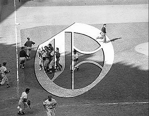 World Series game action at Ebbets Field56N0237